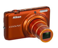 Nikon S6500 pomarańczowy - 1450175 - zdjęcie 2